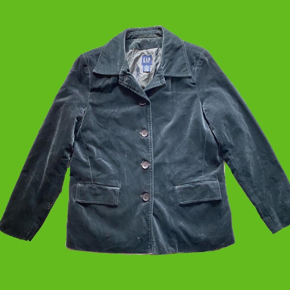 Gap Velvet Blazer